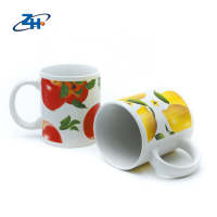 New design general purpose ceramic coffee mugs with fruit design